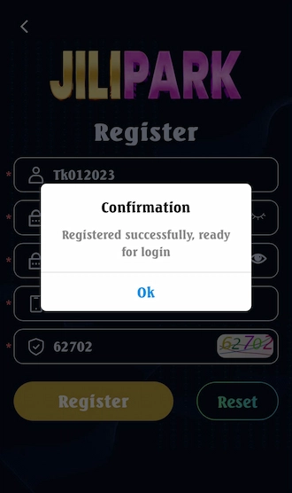Step 3: Click on the Register option