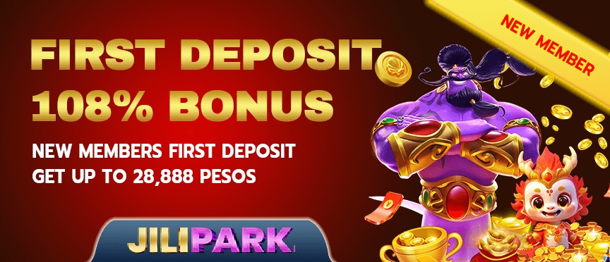 FIRST DEPOSIT 108% BONUS - NEW MEMBERS FIRST DEPOSIT GET UP TO 28,888 PESOS